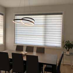 Inside Ideas - Hunter Douglas Pirouette Powerview shades