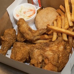 Fried 1/2 Chicken Dinner