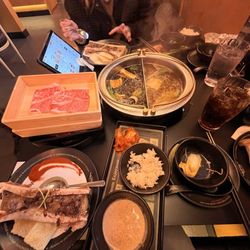 Chubby Cattle Wagyu Shabu House - Our amazing GOLD DINNER