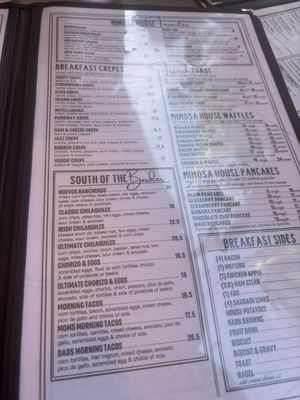 Menu photo 5 The Mimosa House Sacramento, CA Menu photo 5 The Mimosa House Sacramento, CA