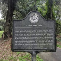 Retreat Plantation Historical Marker - Retreat Plantation Historical Marker