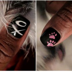 Pretty N Pink Nail Studios - XO puppy love