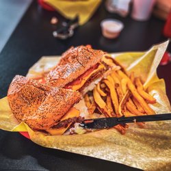 Flaming Burger - Monster Burger