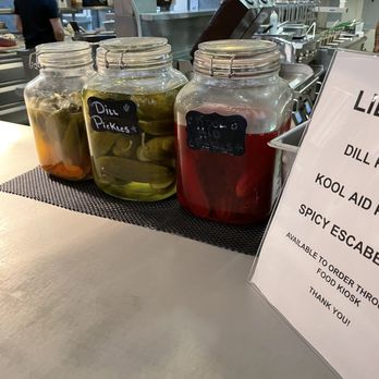 District Brew Yards - Pickle selection, including Kool Aid pickles - Brewpubs Near Me - Wheeling, Illinois