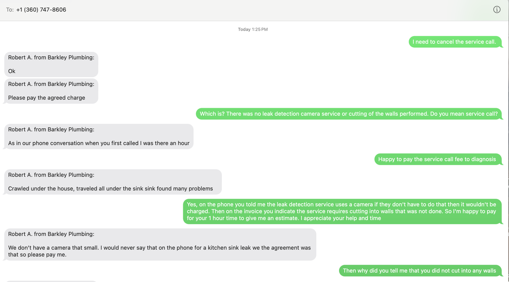 Slide of Barkley Plumbing