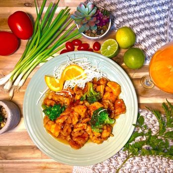 Zaap - Orange chicken - Thai Near Me - Skowhegan, Maine