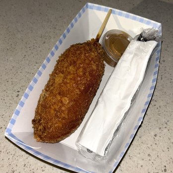 Blue Ribbon Corn Dogs - Pickle Corn Dog - Food Stands Near Me - Anaheim, California