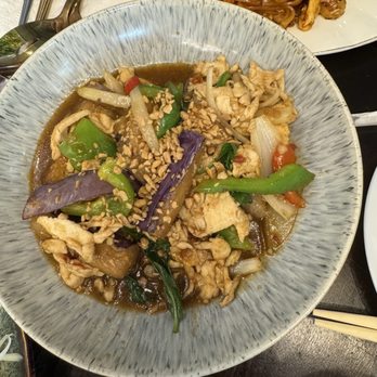 Thai Town - ST2. Eggplant Basil - Thai Near Me - Sugar Land, Texas Thai Town - ST2. Eggplant Basil - Thai Near Me - Sugar Land, Texas