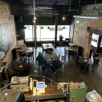 Brick Rhod Bistro - Looking down from second floor seating area. - Coffee & Tea Near Me - Lewisburg, Ohio