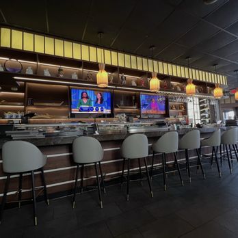 Kumi - The sushi & bar area. There's a whole seating area to the left & right and and outdoor patio as well - Sushi Bars Near Me - Waukesha, Wisconsin