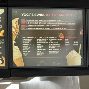 Yogi's Waffles & Grill - Ice Cream Menu - Breakfast & Brunch Near Me - West Yellowstone, Montana Yogi's Waffles & Grill - Ice Cream Menu - Breakfast & Brunch Near Me - West Yellowstone, Montana