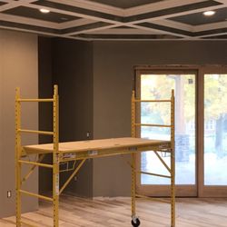Denny R Painting And Coatings - These ceiling trays were hand painted by us for a new build