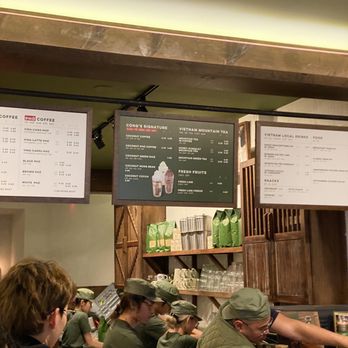 Cong Caphe - Larger Menu Boards - Coffee & Tea Near Me - Toronto, Ontario