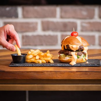 Twisted Indian - Double Stack Burger with Masala Fries - Indian Near Me - Whitby, Ontario Twisted Indian - Double Stack Burger with Masala Fries - Indian Near Me - Whitby, Ontario