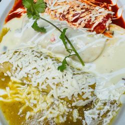 Neris Cafe And Mexican Grill - Trio Enchiladas