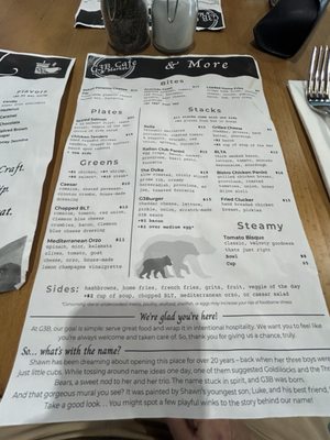 Menu photo 2 G3B Cafe & Market Seneca, SC Menu photo 2 G3B Cafe & Market Seneca, SC