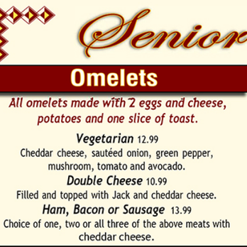 Sterling Café - The Sausage Meat Omelet is $13.99 - Breakfast & Brunch Near Me - Lincoln, California Sterling Café - The Sausage Meat Omelet is $13.99 - Breakfast & Brunch Near Me - Lincoln, California