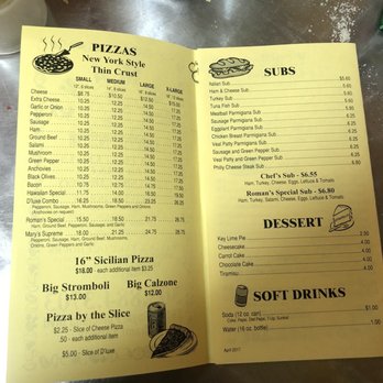 Roman's Pizzeria - Pizza Near Me - Miami Springs, Florida Roman's Pizzeria - Pizza Near Me - Miami Springs, Florida