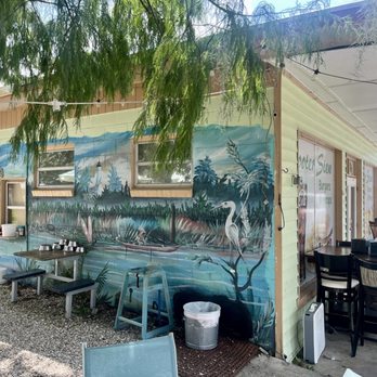 Cooter Stew Cafe - Side of restaurant with gorgeous mural - American Near Me - Saint Marks, Florida Cooter Stew Cafe - Side of restaurant with gorgeous mural - American Near Me - Saint Marks, Florida