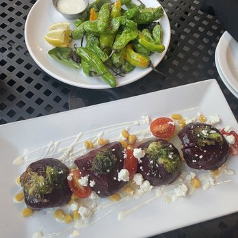 The Vault - Blistered shishito peppers. Roasted beets. - New American Near Me - Beacon, New York The Vault - Blistered shishito peppers. Roasted beets. - New American Near Me - Beacon, New York