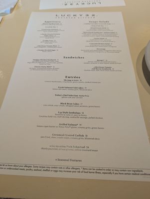 Menu photo 1 Lucky 32 Southern Kitchen Cary, NC