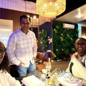 Blu Basil - The owner came by to visit to see how he enjoyed it. He was there first week of being open. - Indian Near Me - Shaker Heights, Ohio