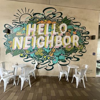 Dot Cafe - Outside back area - Coffee & Tea Near Me - San Diego, California