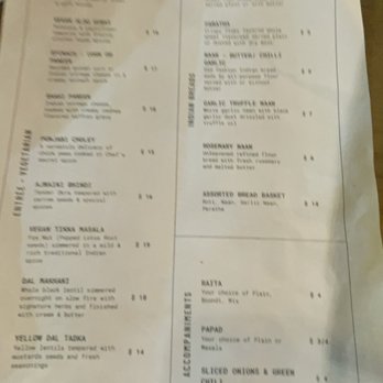 Black Salt - Menu - Indian Near Me - Chesterfield, Missouri