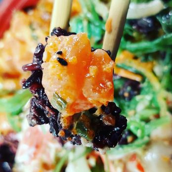 Aloha Fresh - They offer black rice for $1 xtra. - Poke Near Me - San Jose, California Aloha Fresh - They offer black rice for $1 xtra. - Poke Near Me - San Jose, California