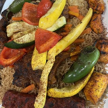 Pukhtun Afghan Cuisine - Mixed grill platter - Afghan Near Me - New Brunswick, New Jersey Pukhtun Afghan Cuisine - Mixed grill platter - Afghan Near Me - New Brunswick, New Jersey