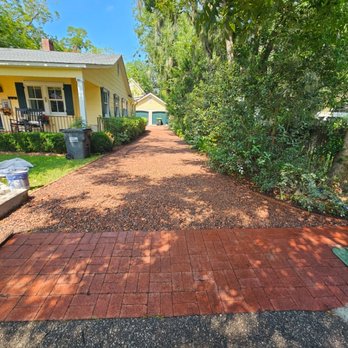 Lenz Masonry - Rock driveway and brick apron - Masonry/Concrete Near Me - Beaufort, South Carolina Lenz Masonry - Rock driveway and brick apron - Masonry/Concrete Near Me - Beaufort, South Carolina
