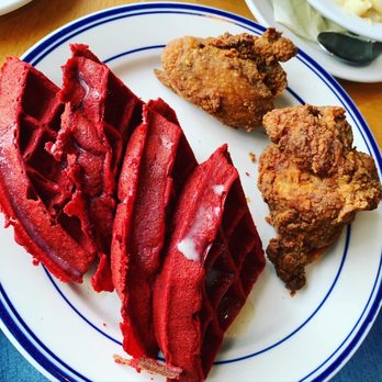 Sweet Chick - Velvet chicken and waffles. - Breakfast & Brunch Near Me - Brooklyn, New York Sweet Chick - Velvet chicken and waffles. - Breakfast & Brunch Near Me - Brooklyn, New York