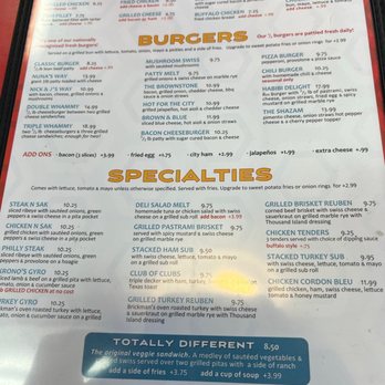 Nick and J's Cafe - Menu - American Near Me - Knoxville, Tennessee