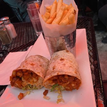 Harlem Tavern - Buffalo Chicken Wrap. Highly recommend!! One of the best Buffalo Chicken Wraps I've had in NYC - Pubs Near Me - New York, New York Harlem Tavern - Buffalo Chicken Wrap. Highly recommend!! One of the best Buffalo Chicken Wraps I've had in NYC - Pubs Near Me - New York, New York