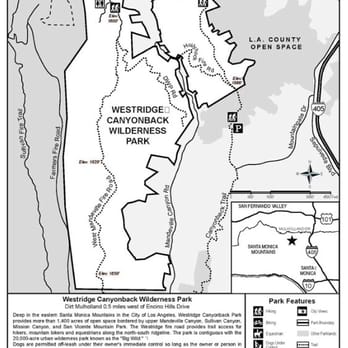 Mandeville Canyon Fire Road - Map of the trails - Parks Near Me - Los Angeles, California Mandeville Canyon Fire Road - Map of the trails - Parks Near Me - Los Angeles, California