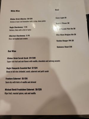 Menu photo 2 Zin Bistro Lodi, CA