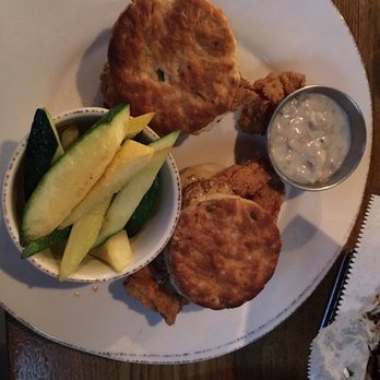 Fat City Kitchen - Chicken on biscuit - American Near Me - Alexandria, Virginia