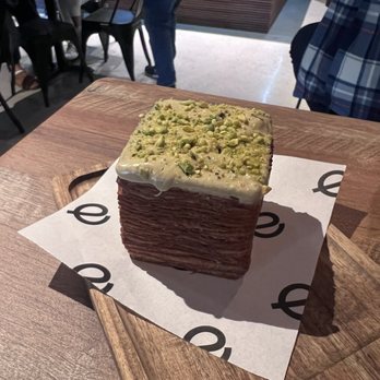 Equilibrio Coffee House - Pistachio cube - Coffee & Tea Near Me - Weston, Florida