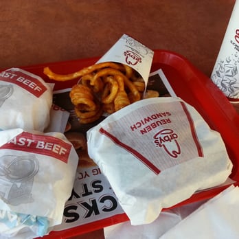 Arby's - Reuben with small fries n drink; 2 arby jr's - Fast Food Near Me - Chino Hills, California Arby's - Reuben with small fries n drink; 2 arby jr's - Fast Food Near Me - Chino Hills, California