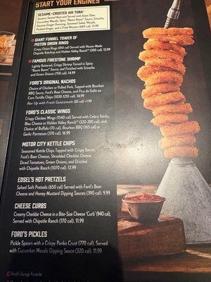 Menu photo 4 Ford's Garage Plano Plano, TX Menu photo 4 Ford's Garage Plano Plano, TX