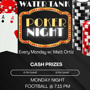 The Water Tank - Poker Monday - Bars Near Me - Austin, Texas The Water Tank - Poker Monday - Bars Near Me - Austin, Texas