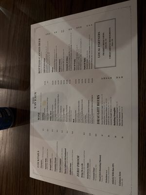 Menu photo 1 The Tavern Tulsa, OK Menu photo 1 The Tavern Tulsa, OK
