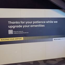 Melbourne Airport - Upgrading in progress!