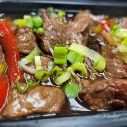 CT Chowder - Bourbon steak tips