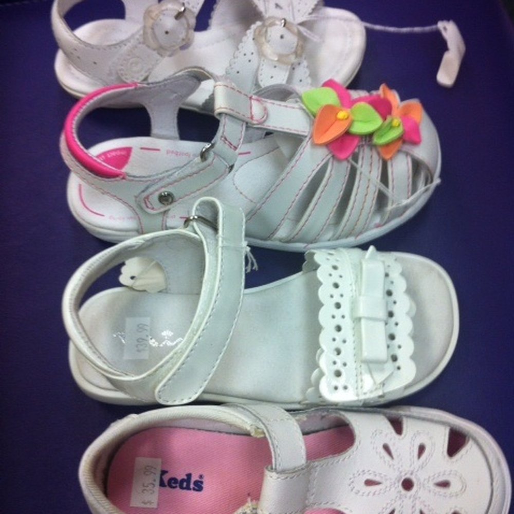 Summer selection of sandals Summer selection of sandals