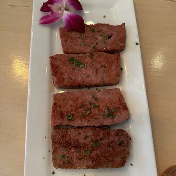 Kau Kau - Side serving of their supah good SHAM (homemade spam!) - Asian Fusion Near Me - Sacramento, California