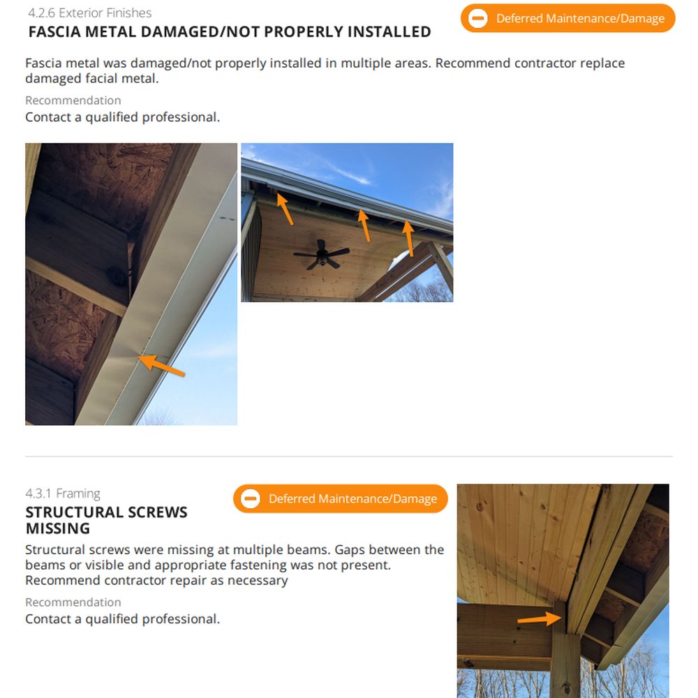 DH Project and Construction - Inspection problems on unfinished deck that has been fully paid and getting no response from business. - General Contractors Near Me DH Project and Construction - Inspection problems on unfinished deck that has been fully paid and getting no response from business. - General Contractors Near Me