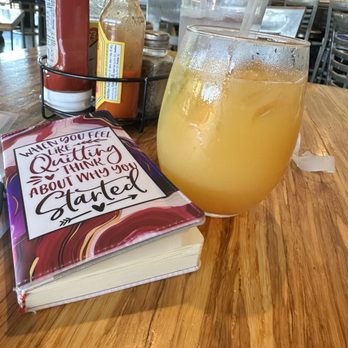 DiBella’s Brunch N’ Booze - Peach Sangria was lit lit! As was I after when I finished it! - Breakfast & Brunch Near Me - Oro Valley, Arizona