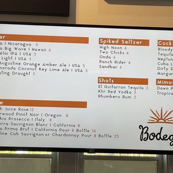Bodega Bar & Coffee - Coffee & Tea Near Me - Neptune Beach, Florida