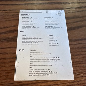 Neon Cowboy - Cocktail menu - Coffee & Tea Near Me - Denver, Colorado Neon Cowboy - Cocktail menu - Coffee & Tea Near Me - Denver, Colorado